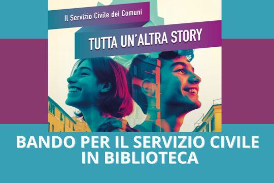 BANDO PER IL SERVIZIO CIVILE UNIVERSALE IN BIBLIOTECA